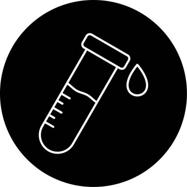 Kan örneği vektör illüstrasyonuName