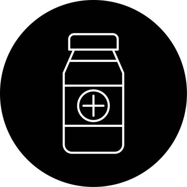 Tıp simgesi vektör illüstrasyonu