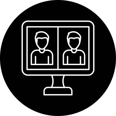 toplantı simgesi çizimi