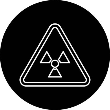 Tehlike simgesi vektör illüstrasyonu