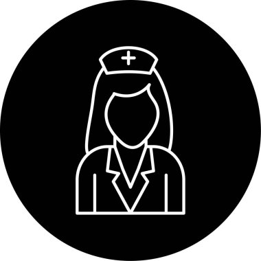 Hemşire Simgesi çizimi