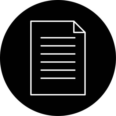 Harf simgesi vektör illüstrasyonu