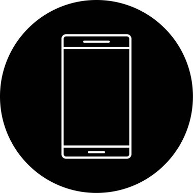 cep telefonu ikonu vektör illüstrasyonu