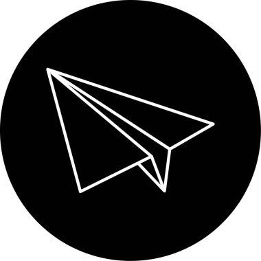 kağıt düzlem vektör illüstrasyonu