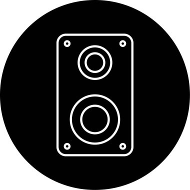 hoparlör vektör illüstrasyonu