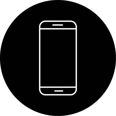 akıllı telefon simgesi vektör illüstrasyonu