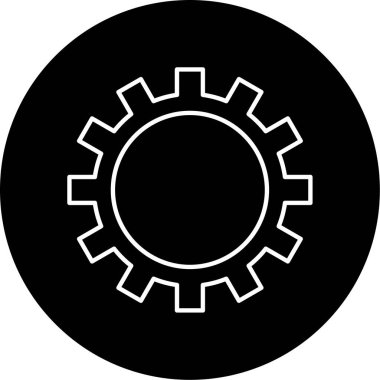 ayar simgesi vektör illüstrasyonu