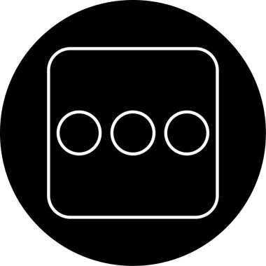 Daha fazla simge vektör illüstrasyonu