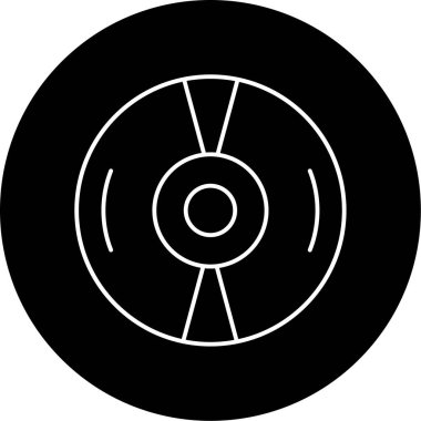 Disk simgesi vektör illüstrasyonunu sıkıştır