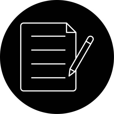 Simge vektör illüstrasyonunu oluştur