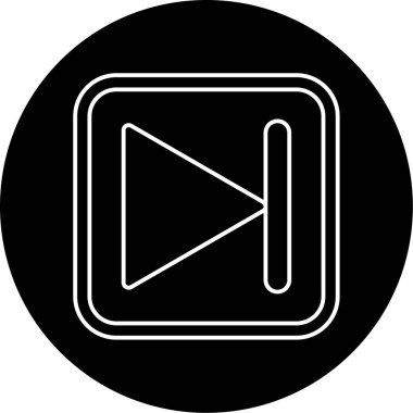 Simge vektör illüstrasyonunu atla