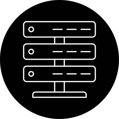 sunucu simgesi çizimi