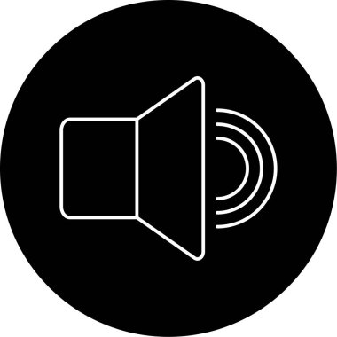 hoparlör vektör illüstrasyonu