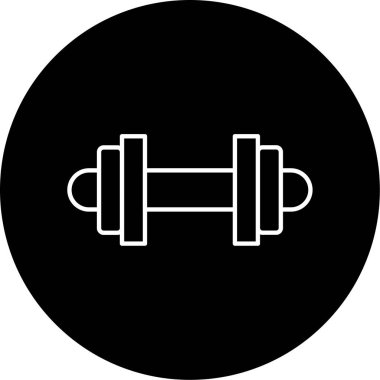 dambıl simgesi vektör illüstrasyonu