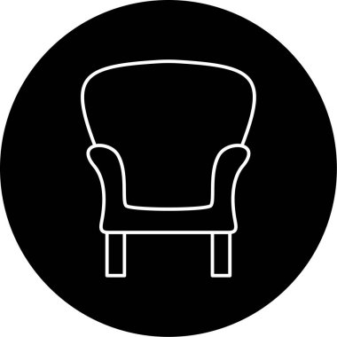 sandalye simgesi çizimi