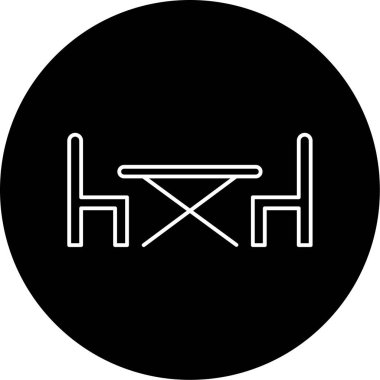 Piknik Tablosu vektör çizimi