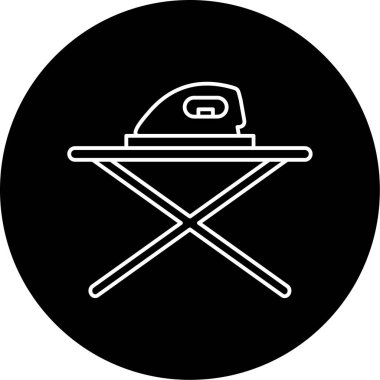  Demir Tablo ikon vektör illüstrasyonu