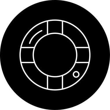 yaşam şamandırası vektör illüstrasyonu