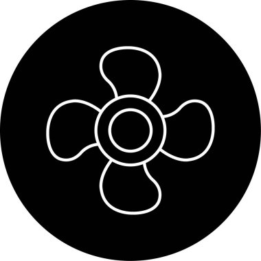 Pervane simge vektör çizim