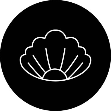 Kabuk simge vektör çizim