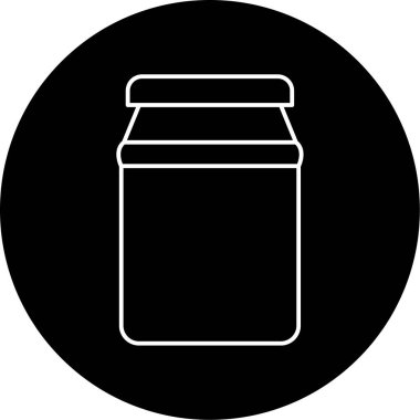 Jar Vektör Şekil Simgesi Tasarımı 