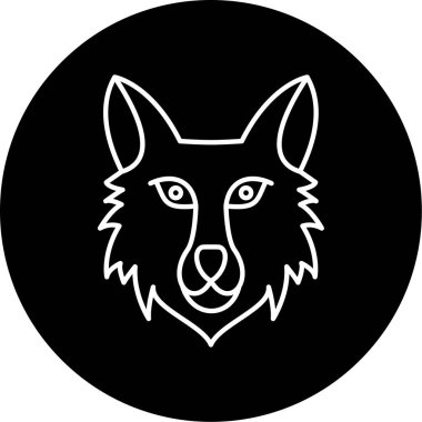  Fox Vektörü Kabartma Simgesi Tasarımı 