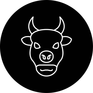 Bizon Vektörü Simge Tasarımı 