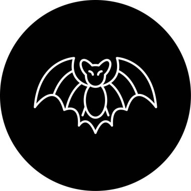 Ba Vektör Kabartma Simgesi Tasarımı 