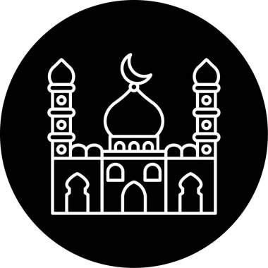 Cami Vektörü Sembol Tasarımı 