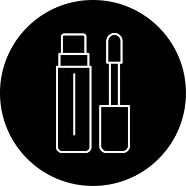 Gizleyici Vektör Kabartma Simgesi Tasarımı 