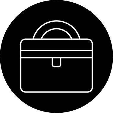 Güzellik Kutusu Vektör Kabartma Simgesi Tasarımı 