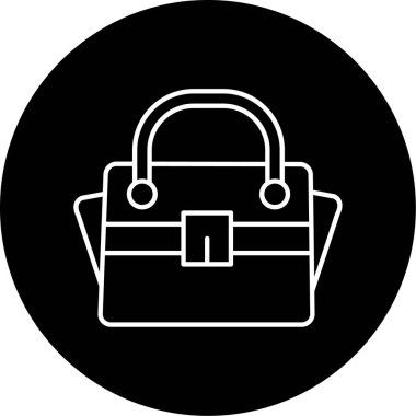 El Çantası Vektör Sembol Tasarımı 