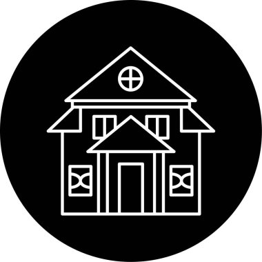 Bungalow Vektör Sembol Tasarımı