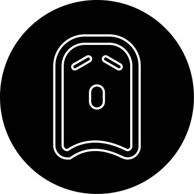 Havuz Tekme Tahtası Vektör Sembol Tasarımı 