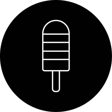  Ice Lolly Vektör Kabartma Simgesi Tasarımı