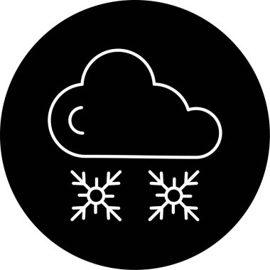 Hava durumu. Web simgesi basit tasarım