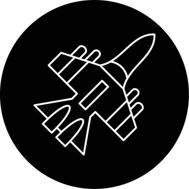 Jet simge vektör çizim