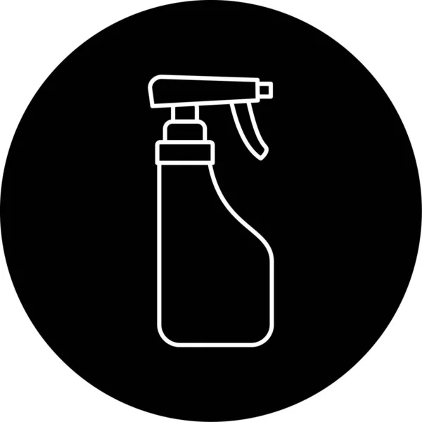 Vector Illustration Water Spray Icon — Vettoriale Stock