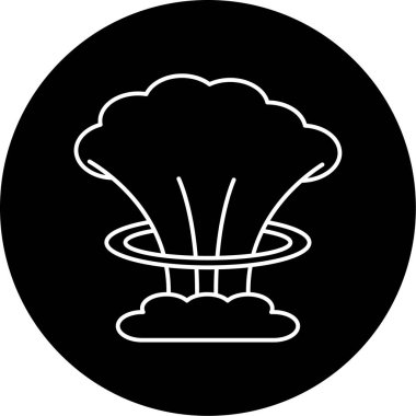 patlama simge vektör çizim