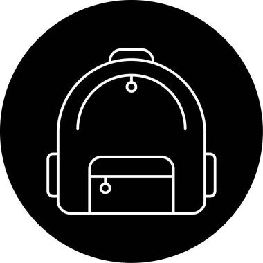 Okul çantası. Basit tasarım