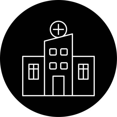 Hastane Vektör Sembol Tasarımı