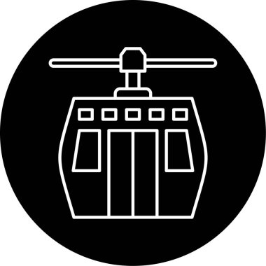 Kayak Kaldırma Vektörü Kabartma Simgesi Tasarımı