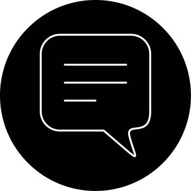  Yorumlar Vektör Kabartma Simgesi Tasarımı