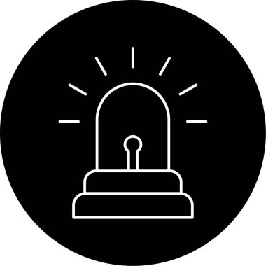 Siren Vektörü Simge Tasarımı