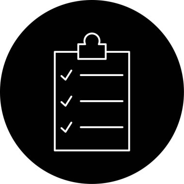 Rapor Vektörü Kabartma Simgesi Tasarımı 