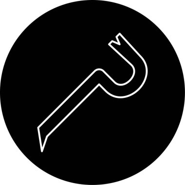 Levye Vektör Kabartma Simgesi Tasarımı 