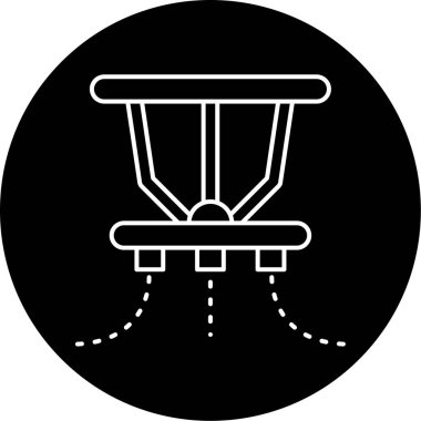 Fıskiye Vektörü Şekil Simgesi Tasarımı 