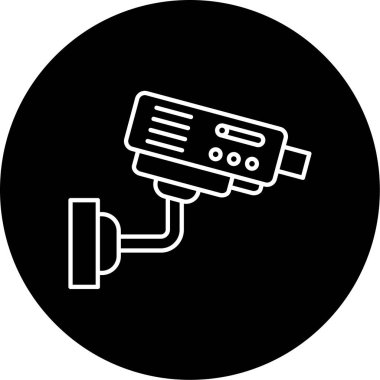 CCTV Vektör Simge Tasarımı 