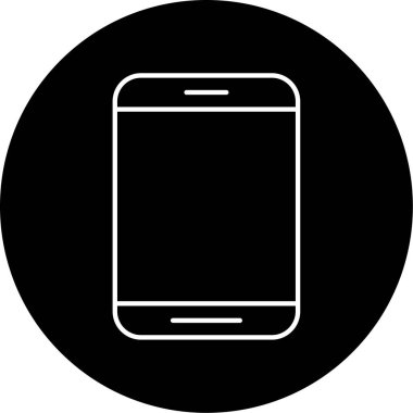  Tablet Vektör Kabartma Simgesi Tasarımı 