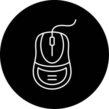 Bilgisayar Fare Vektörü Simgesi Tasarımı  